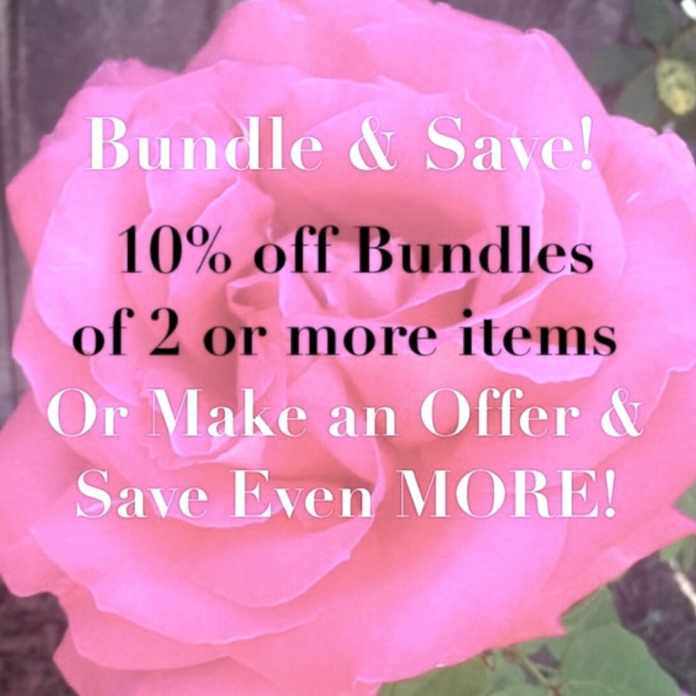 Bundle 2 or More Items and Receive 10% Off! 💕